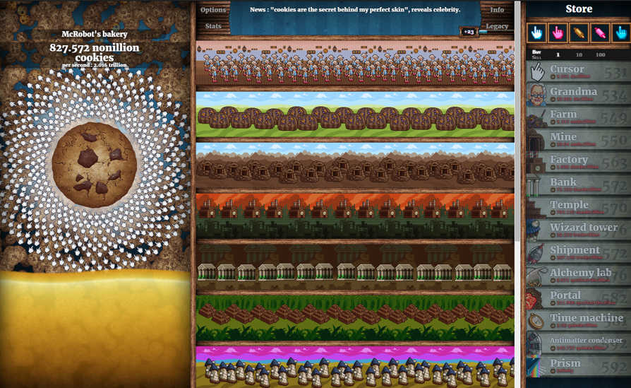 java snake cookie clicker hack / X