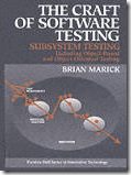 Book Cover of The Craft of Sofware Testing