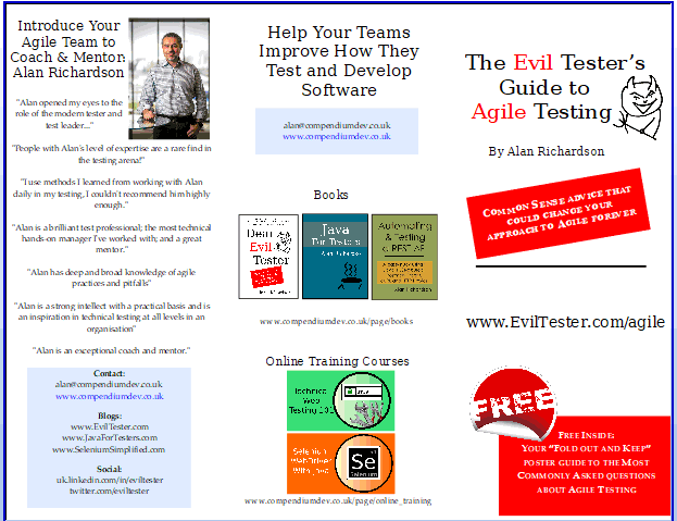 Outside of Agile Brochure