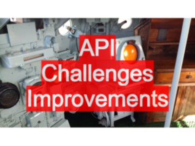 API Challenges Improvements