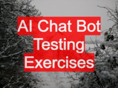 AI Chat Bot Testing Exercises